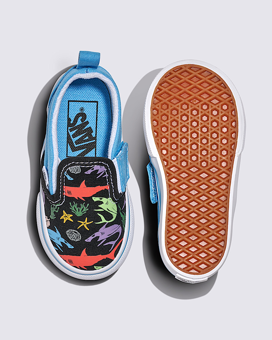 Toddler Classic Slip-On V Shark Shoe
