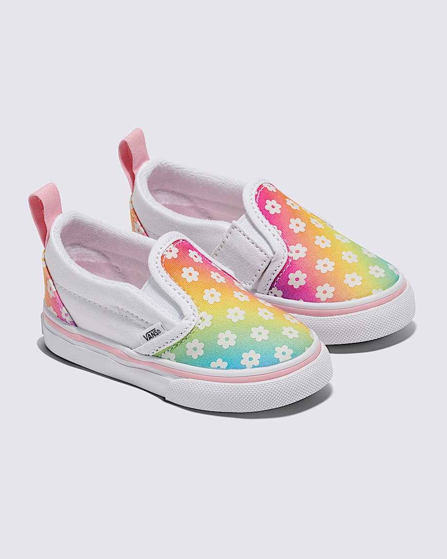 Toddler Classic Slip-On V Flower Shoe
