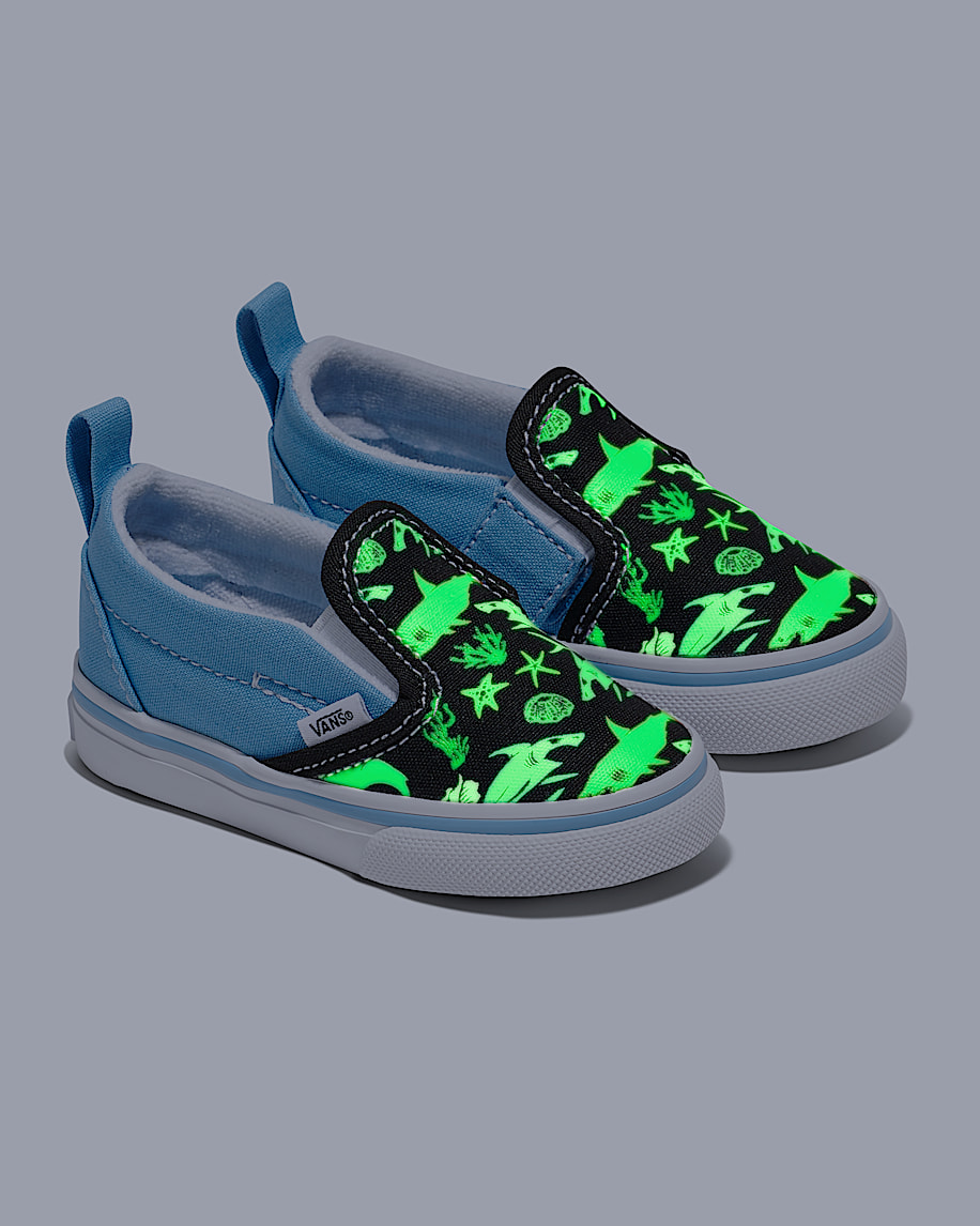 Toddler Classic Slip-On V Shark Shoe