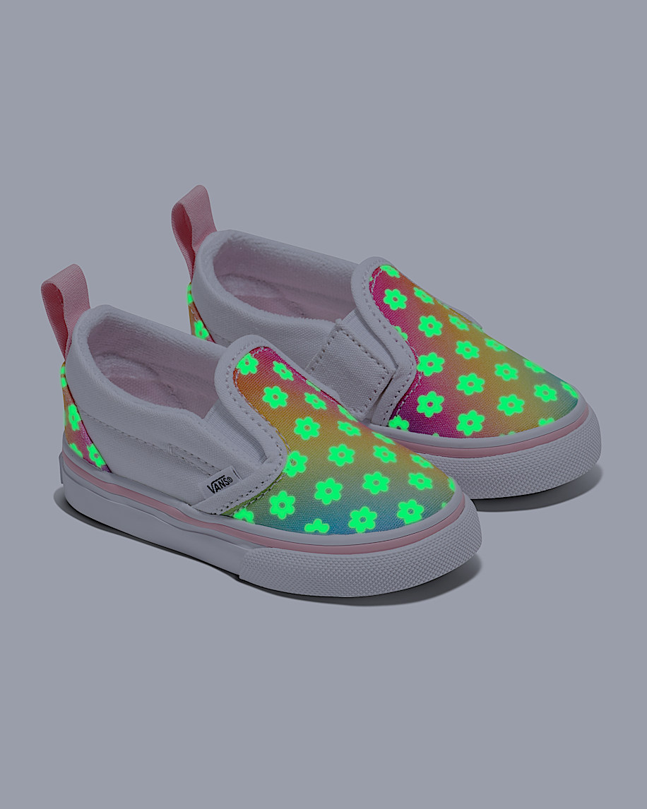 Toddler Classic Slip-On V Flower Shoe