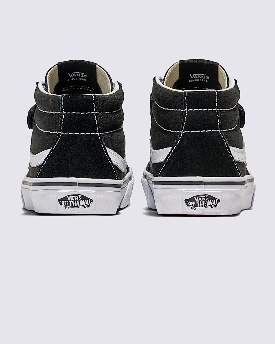 Toddler Sk8-Mid Reissue V Satin Shoe in Purple | Vans