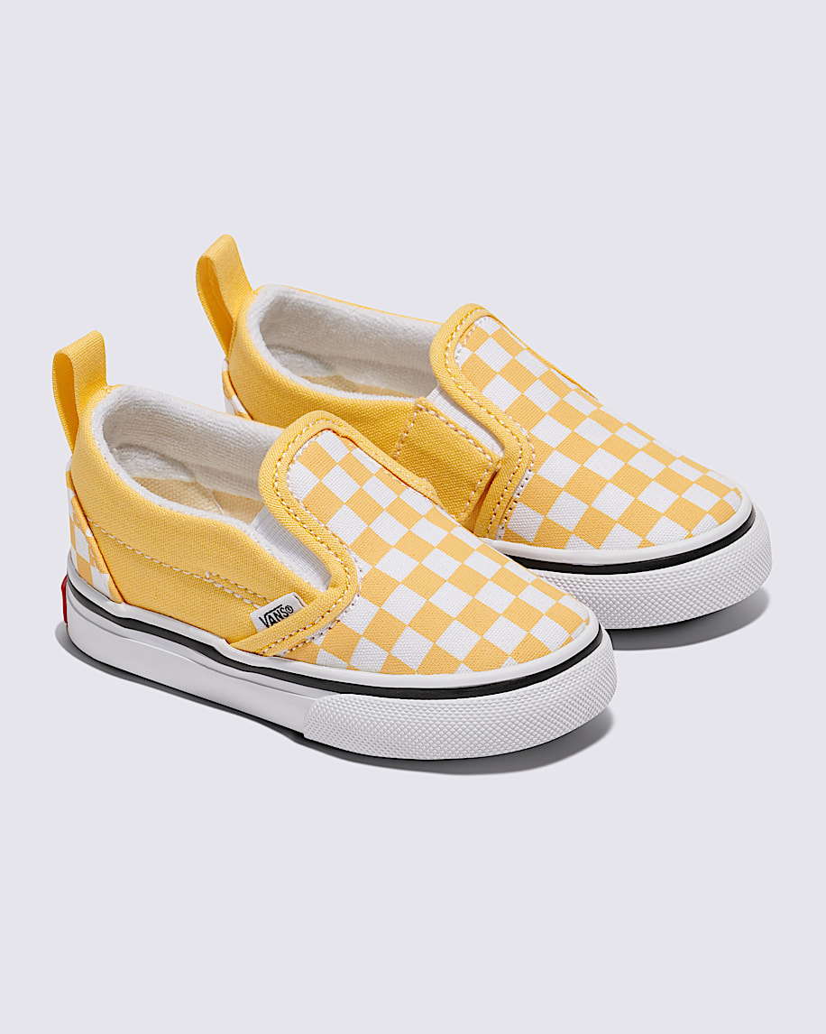 Toddler Classic Slip-On V Checkerboard Shoe - 2