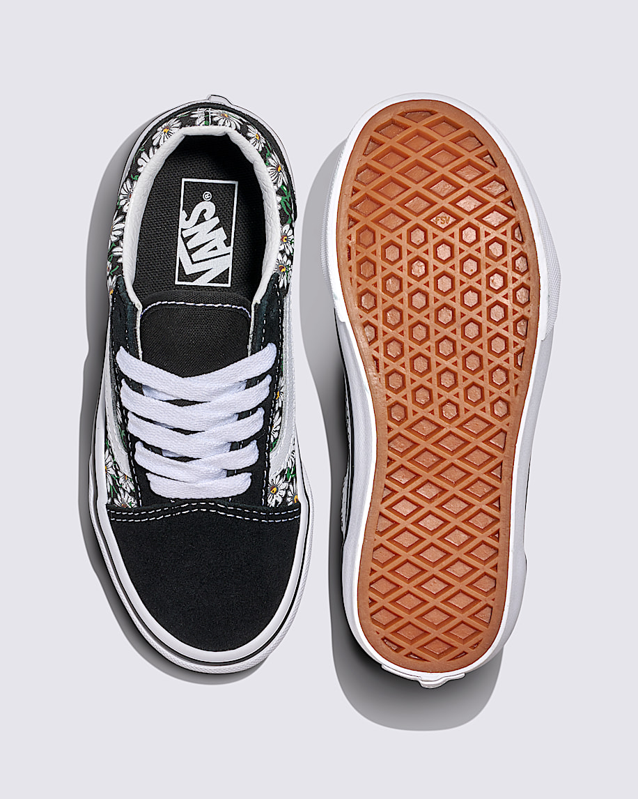Little Kids Old Skool Daisies Shoe - 3