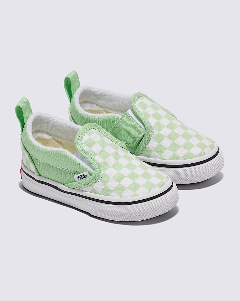 Toddler Classic Slip-On V Checkerboard Shoe - 2