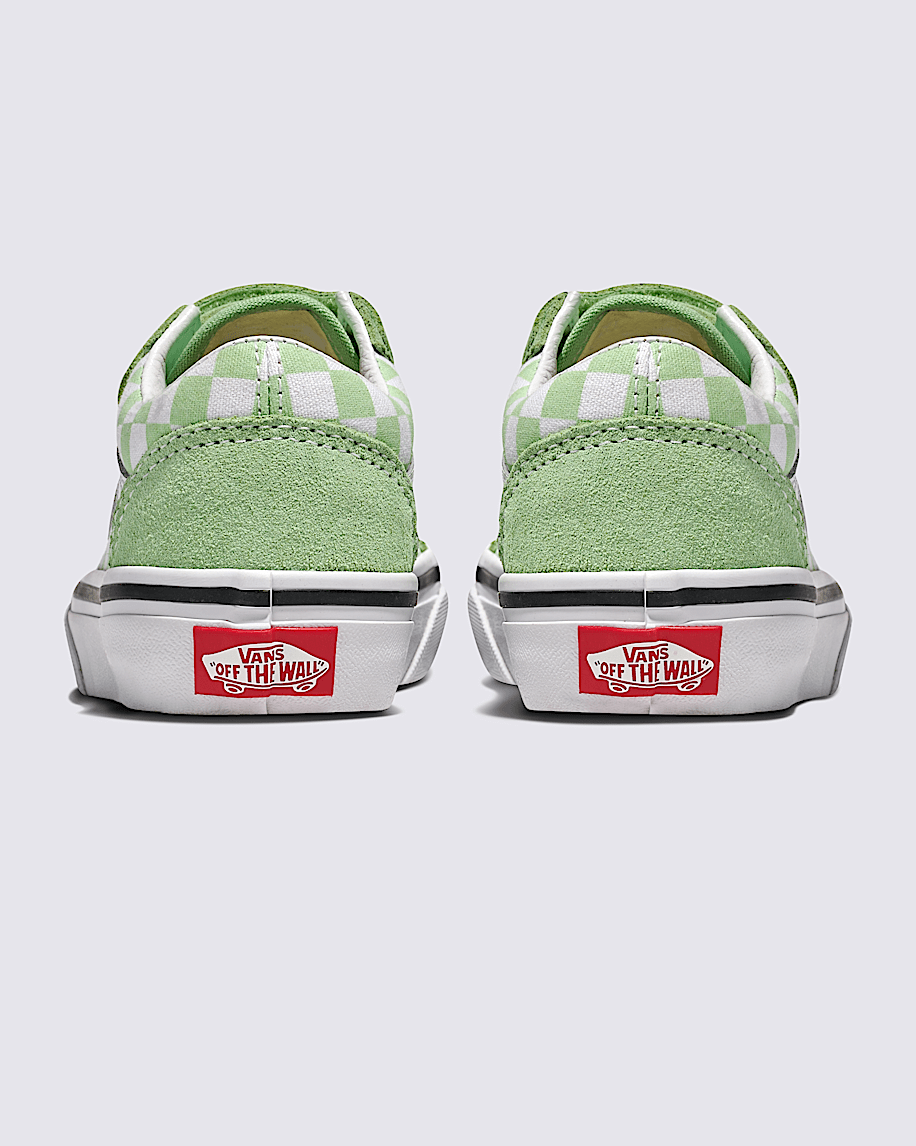 Little Kids Old Skool V Checkerboard Shoe - 4
