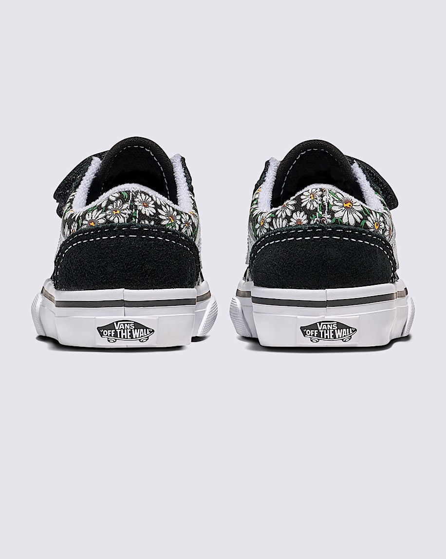 Toddler Old Skool V Daisies Shoe - 4