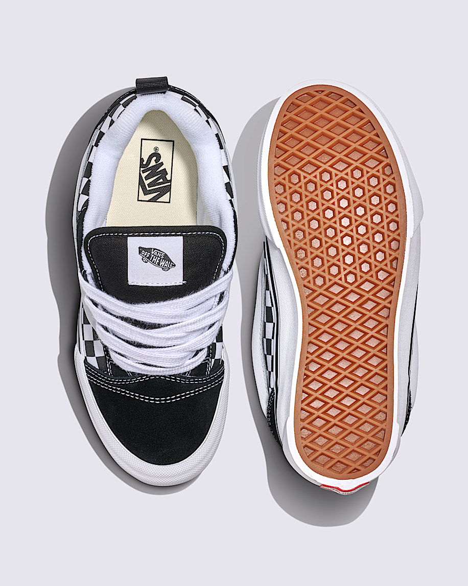 Little Kids Knu Skool Checkerboard Shoe - 3