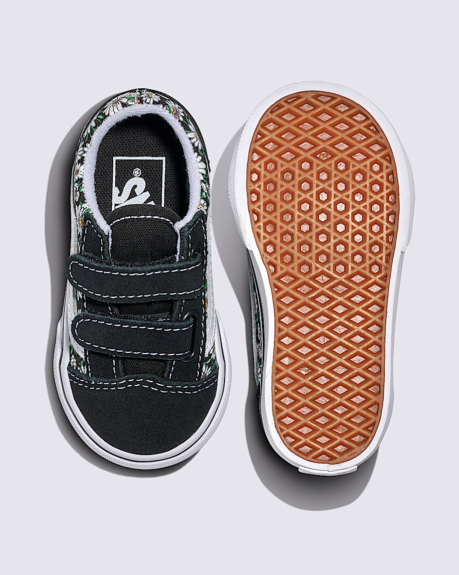 Toddler Old Skool V Daisies Shoe - 3
