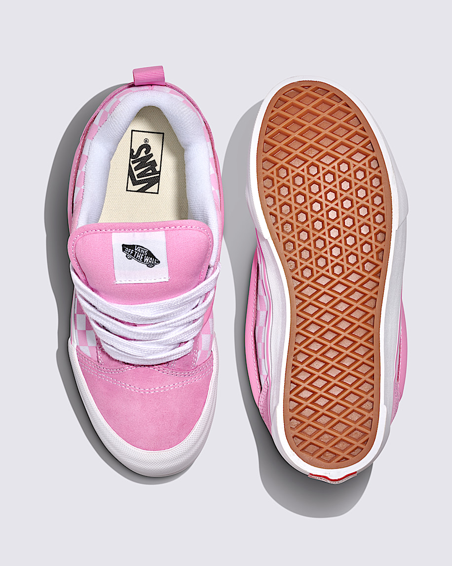 Little Kids Knu Skool Checkerboard Shoe - 3