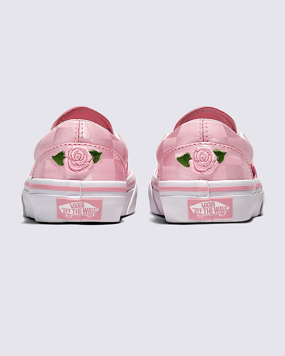 Little Kids Classic Slip-On Satin Shoe - 4