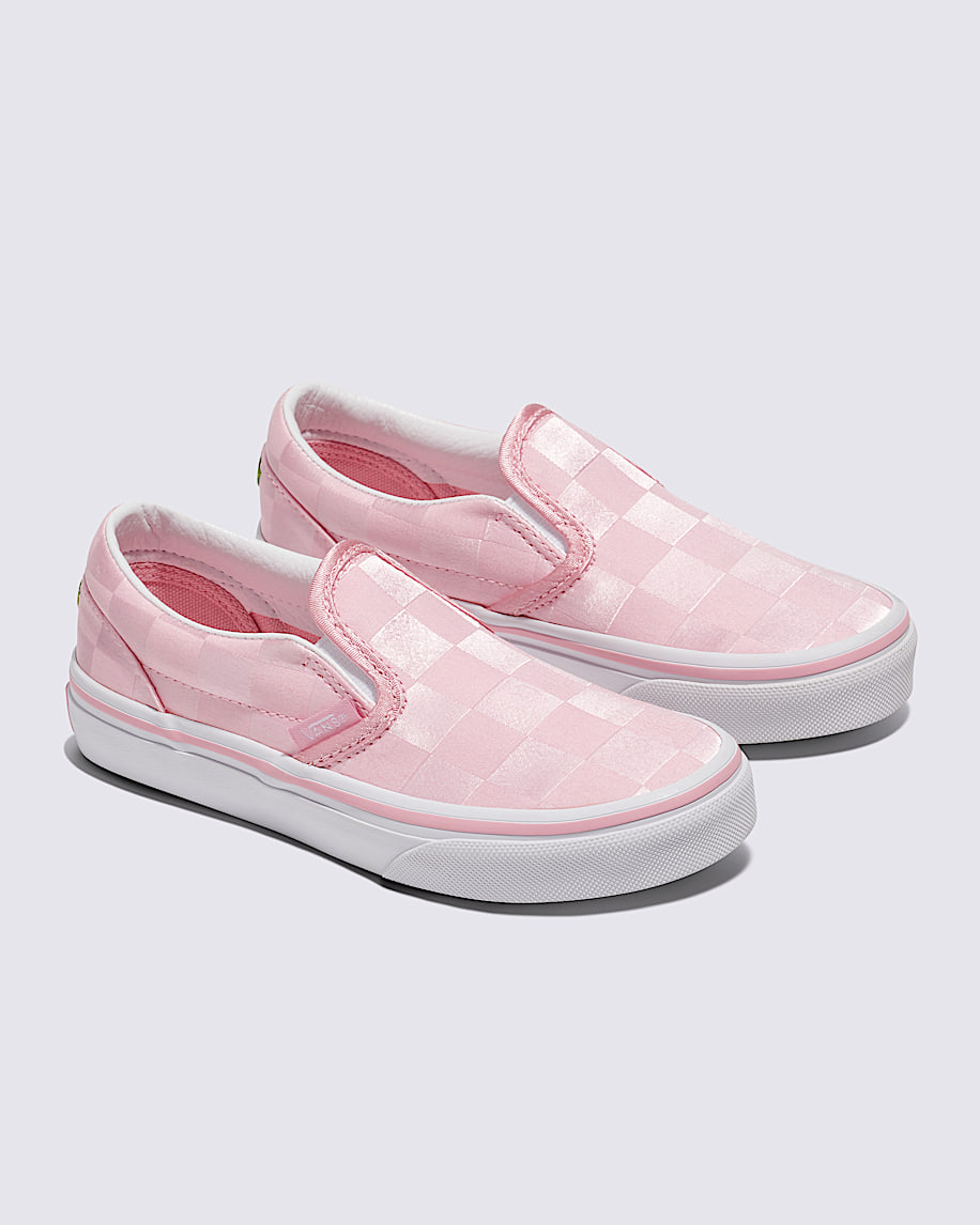 Little Kids Classic Slip-On Satin Shoe - 2