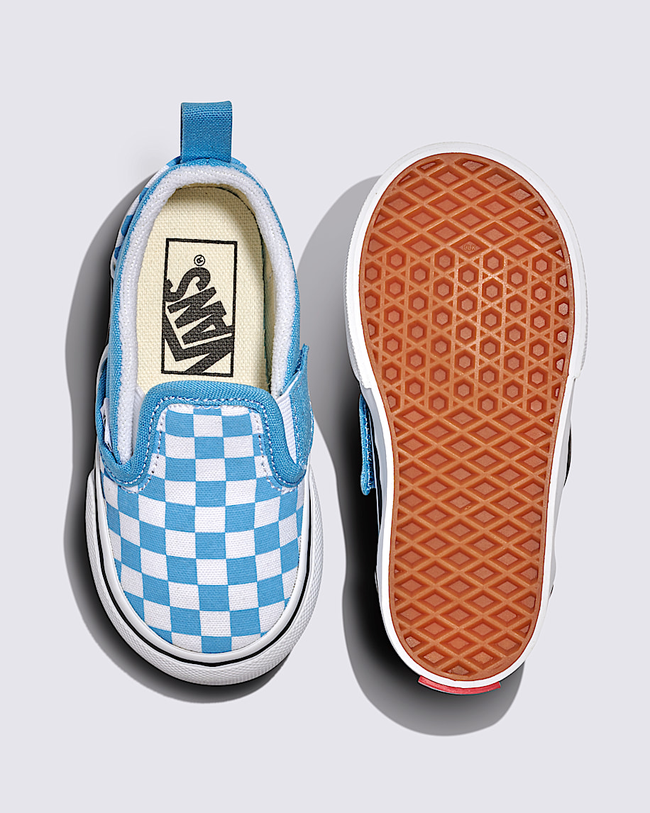 Toddler Classic Slip-On V Checkerboard Shoe - 3