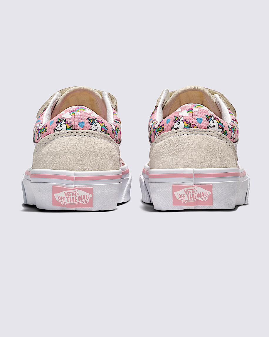 Little Kids Old Skool V Unicorn Shoe - 4