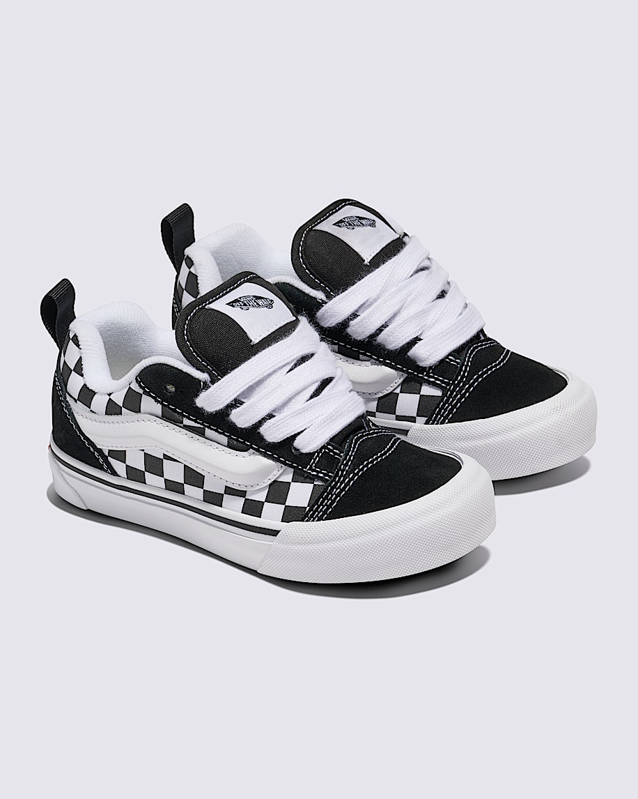 Big Kids Knu Skool Checkerboard Shoe - 2