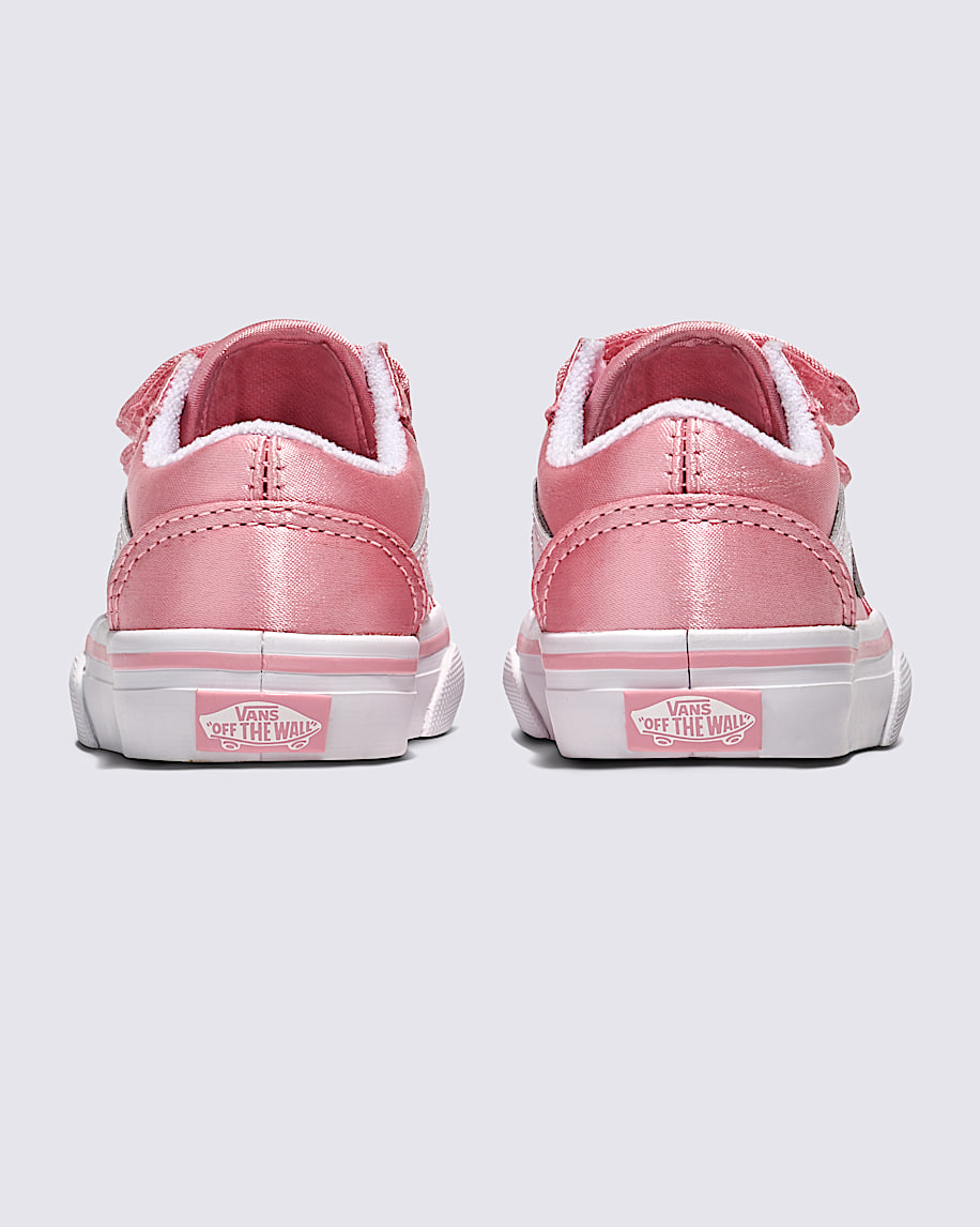 Toddler Old Skool V Satin Shoe - 4