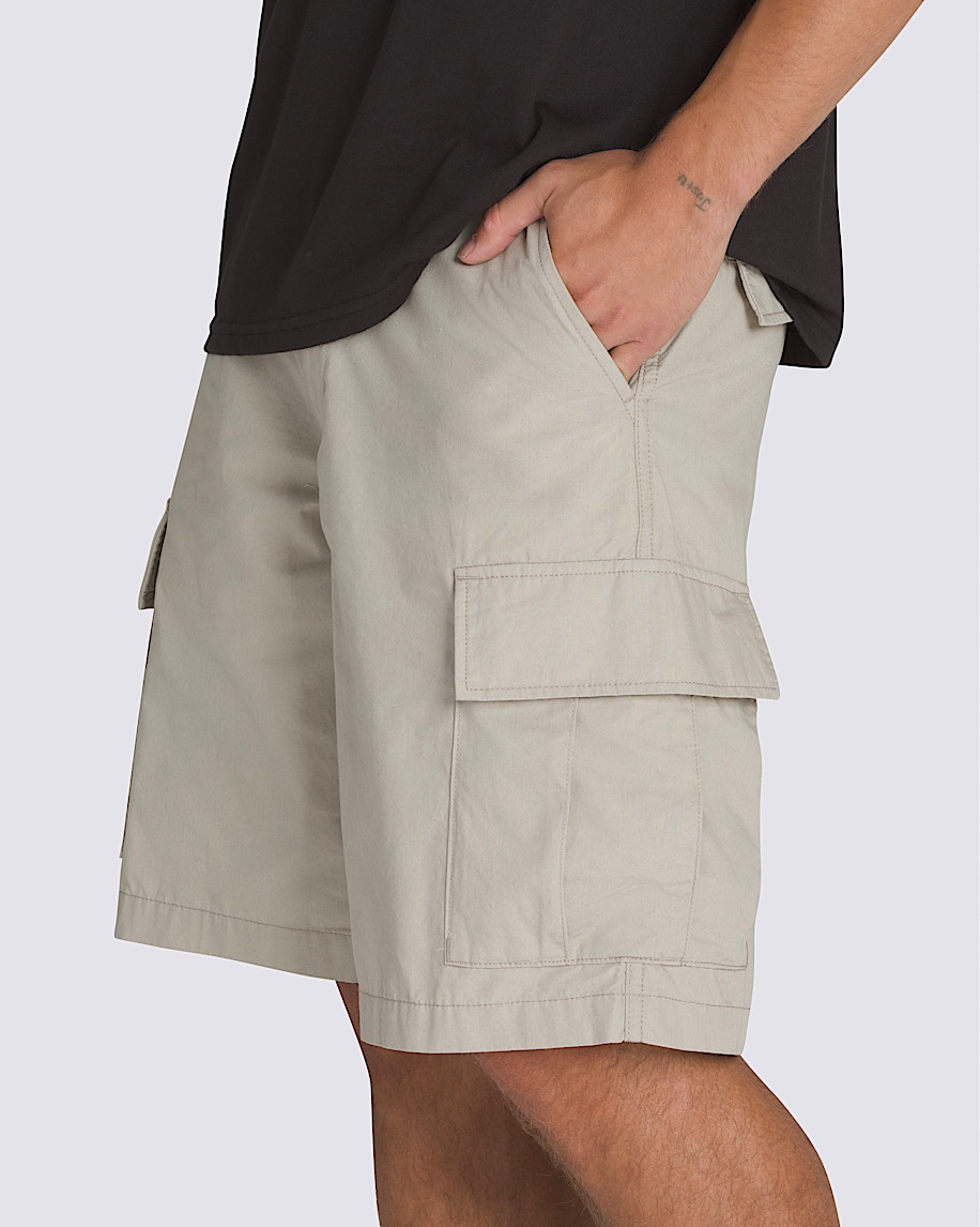 Service Cargo Loose 22'' Shorts in London Fog Grey | Vans Service Cargo Loose 22'' Shorts in London Fog Grey | Vans