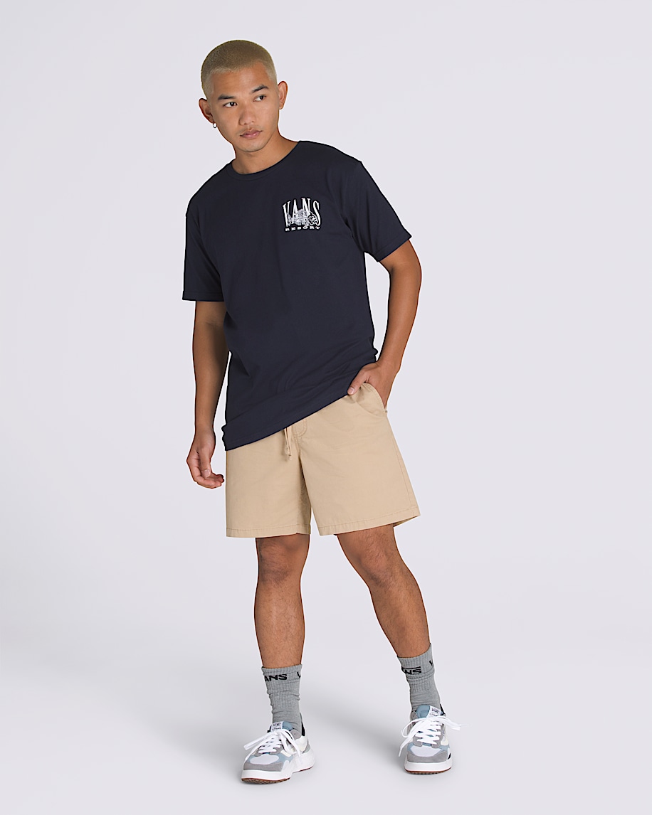 Range Relaxed Elastic 18'' Shorts in Incense Tan | Vans