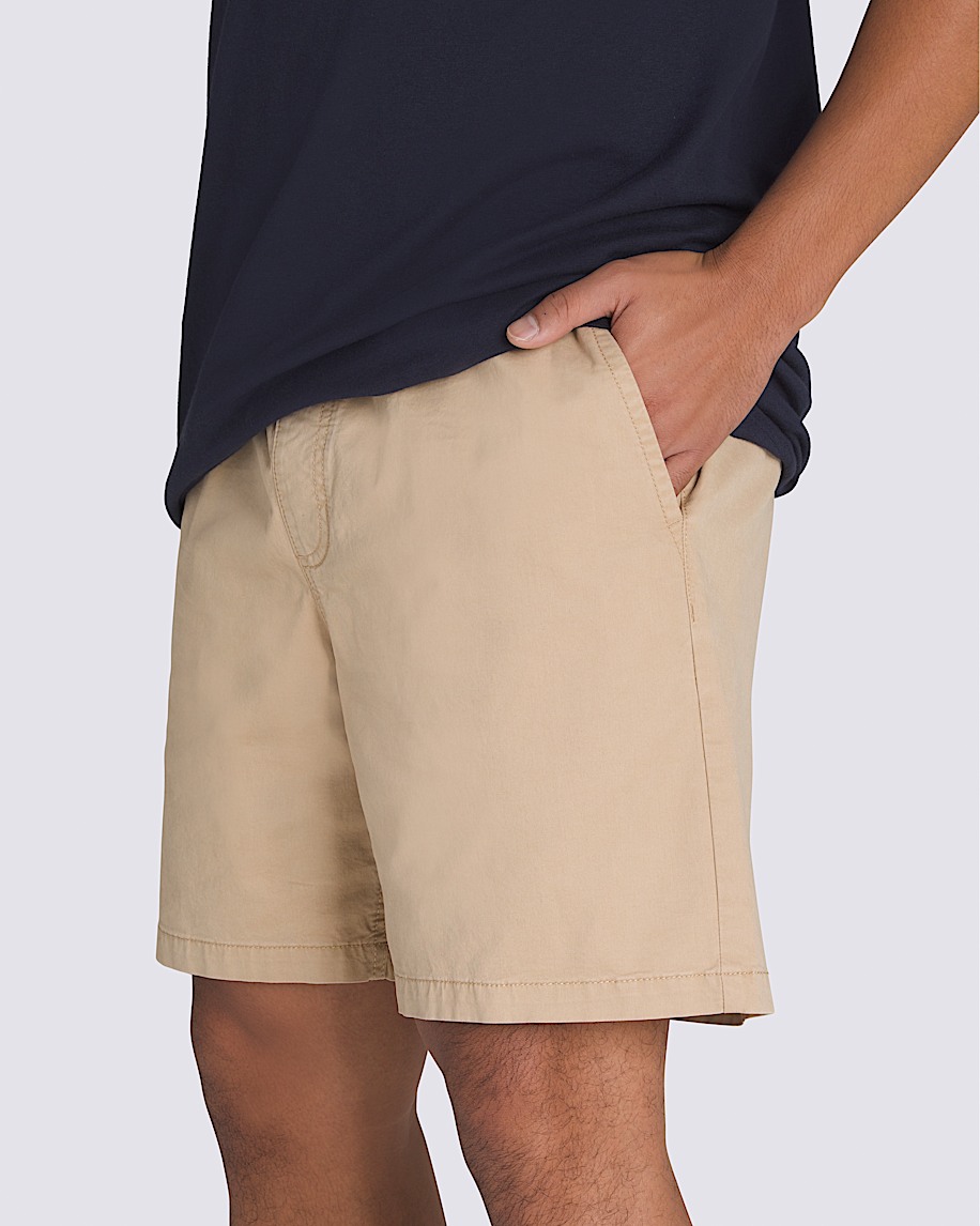 Range Relaxed Elastic 18'' Shorts in Incense Tan | Vans