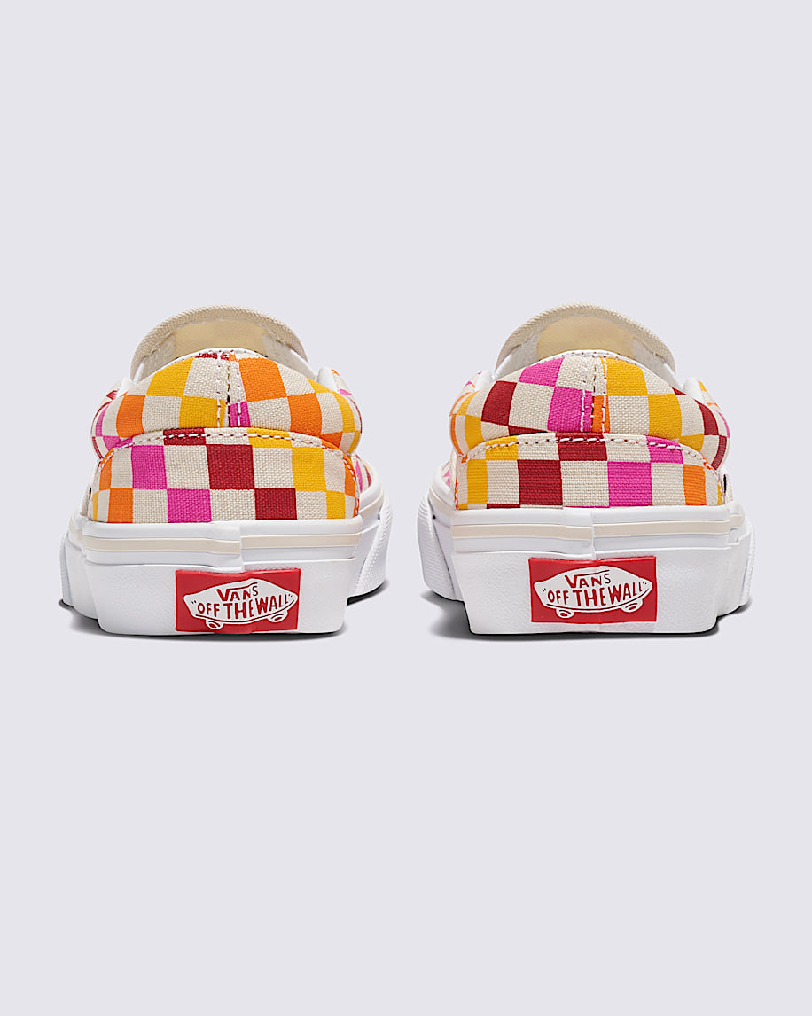 Little Kids Classic Slip-On Checkerboard Shoe - 4