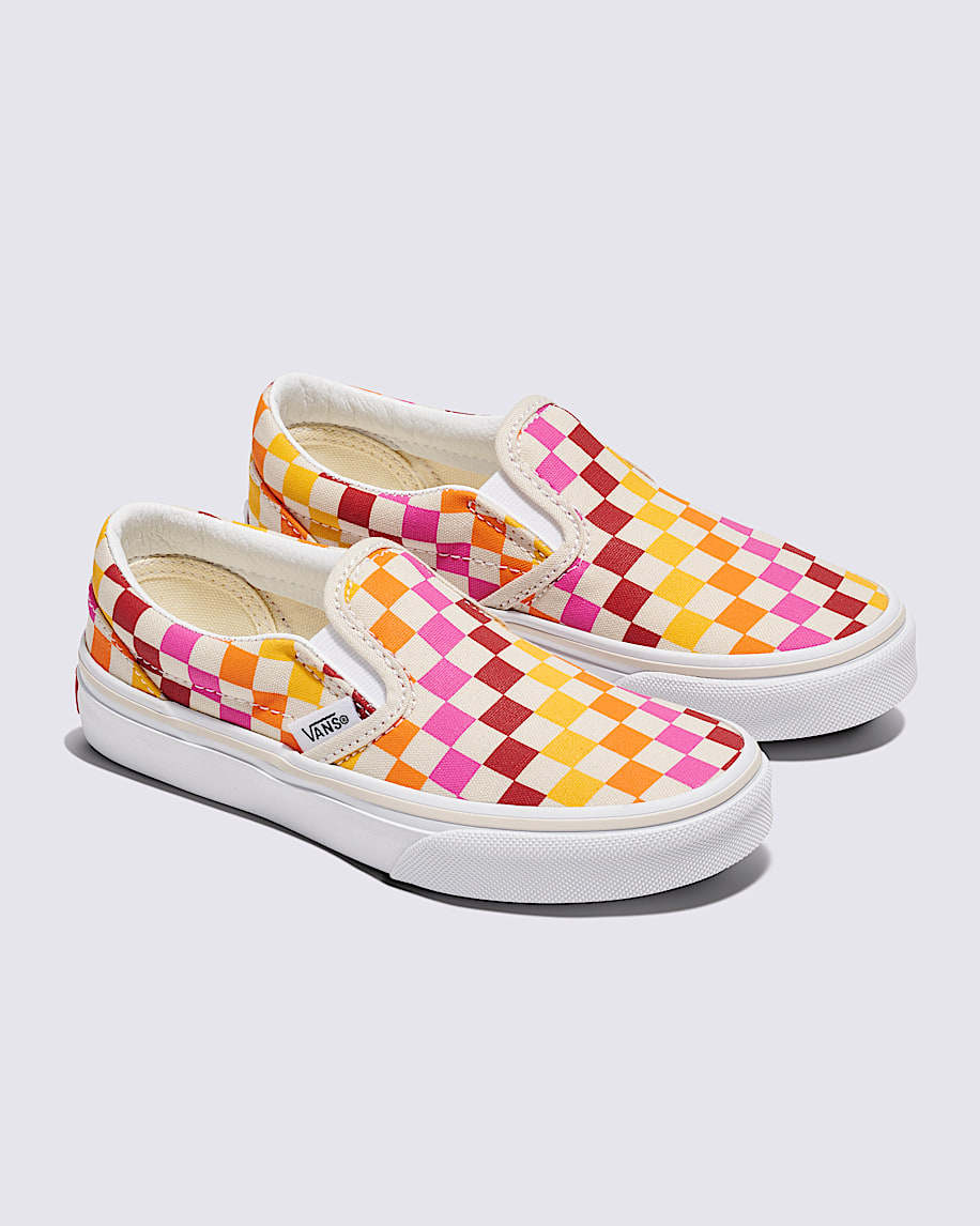 Little Kids Classic Slip-On Checkerboard Shoe - 2