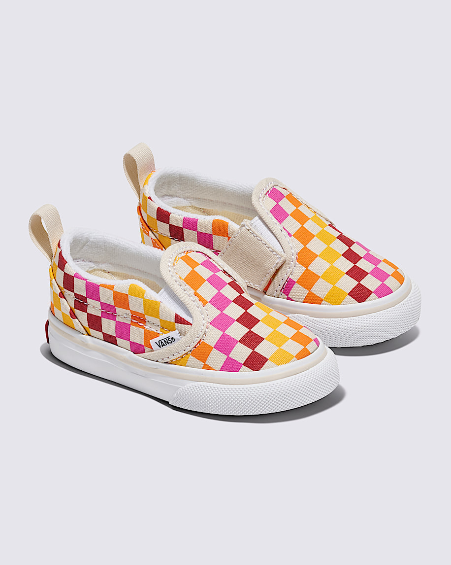 Toddler Slip-On V Checkerboard Shoe - 2