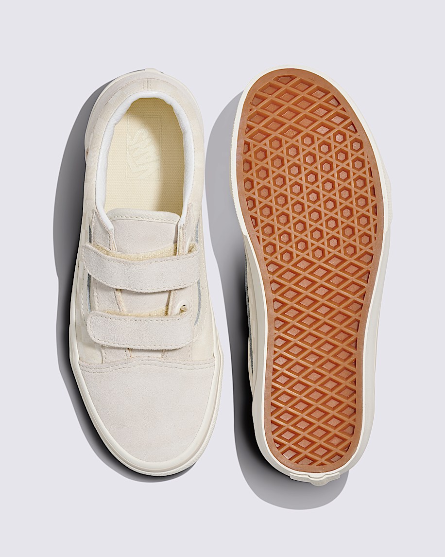 Big Kids Old Skool V Checkerboard Shoe - 3