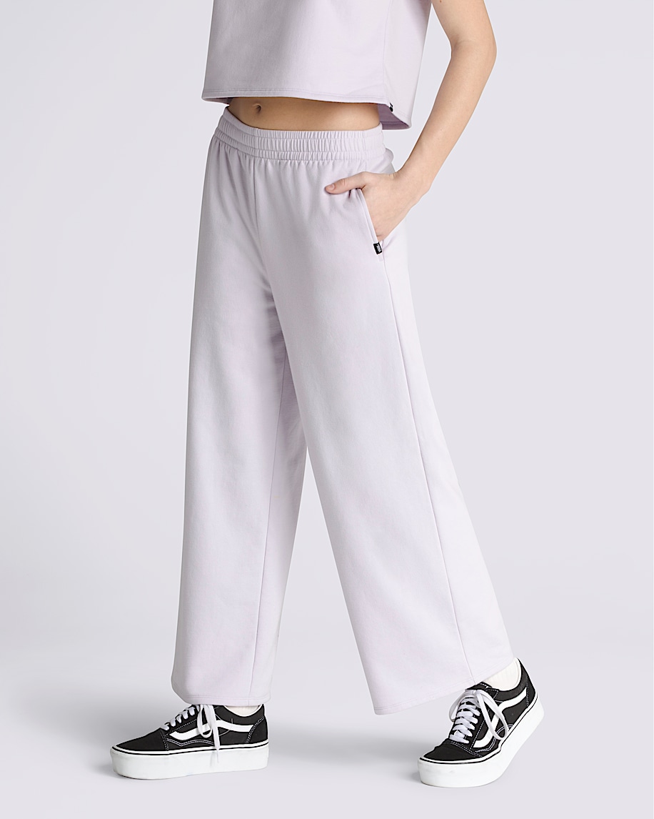 Bryn Wide Leg Pants in Evening Haze Grey | Vans