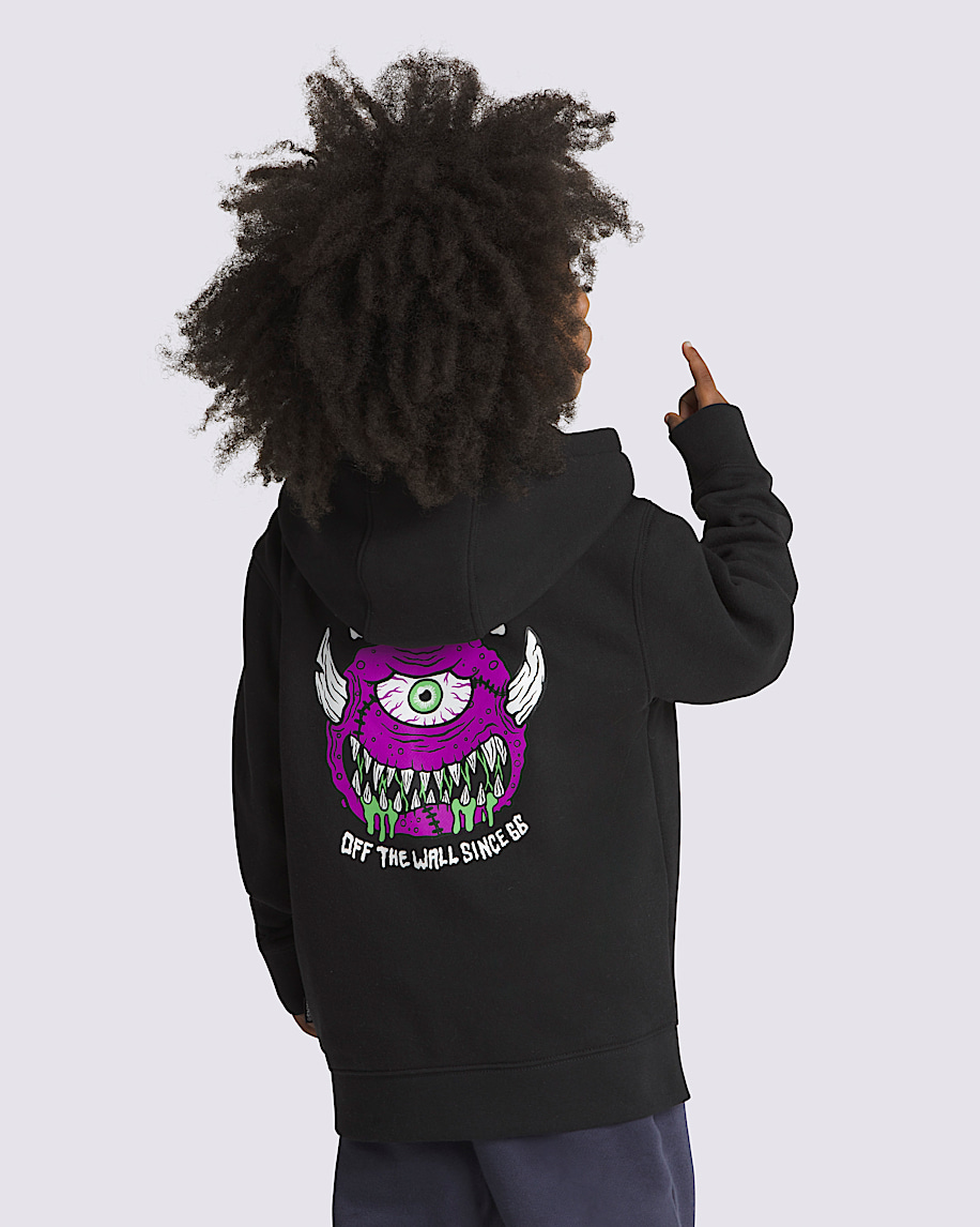 Little Kids Monster Ball Full Zip Hoodie - 2
