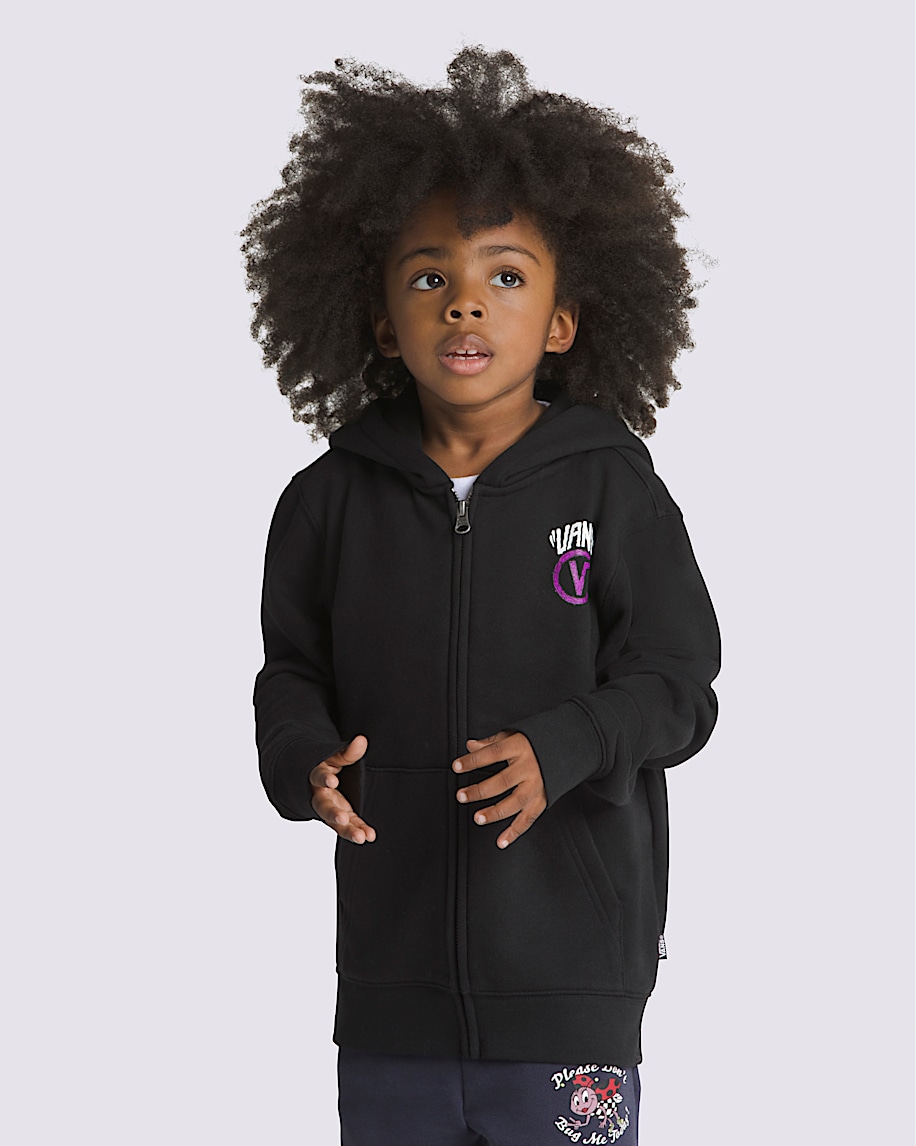 Little Kids Monster Ball Full Zip Hoodie - 3