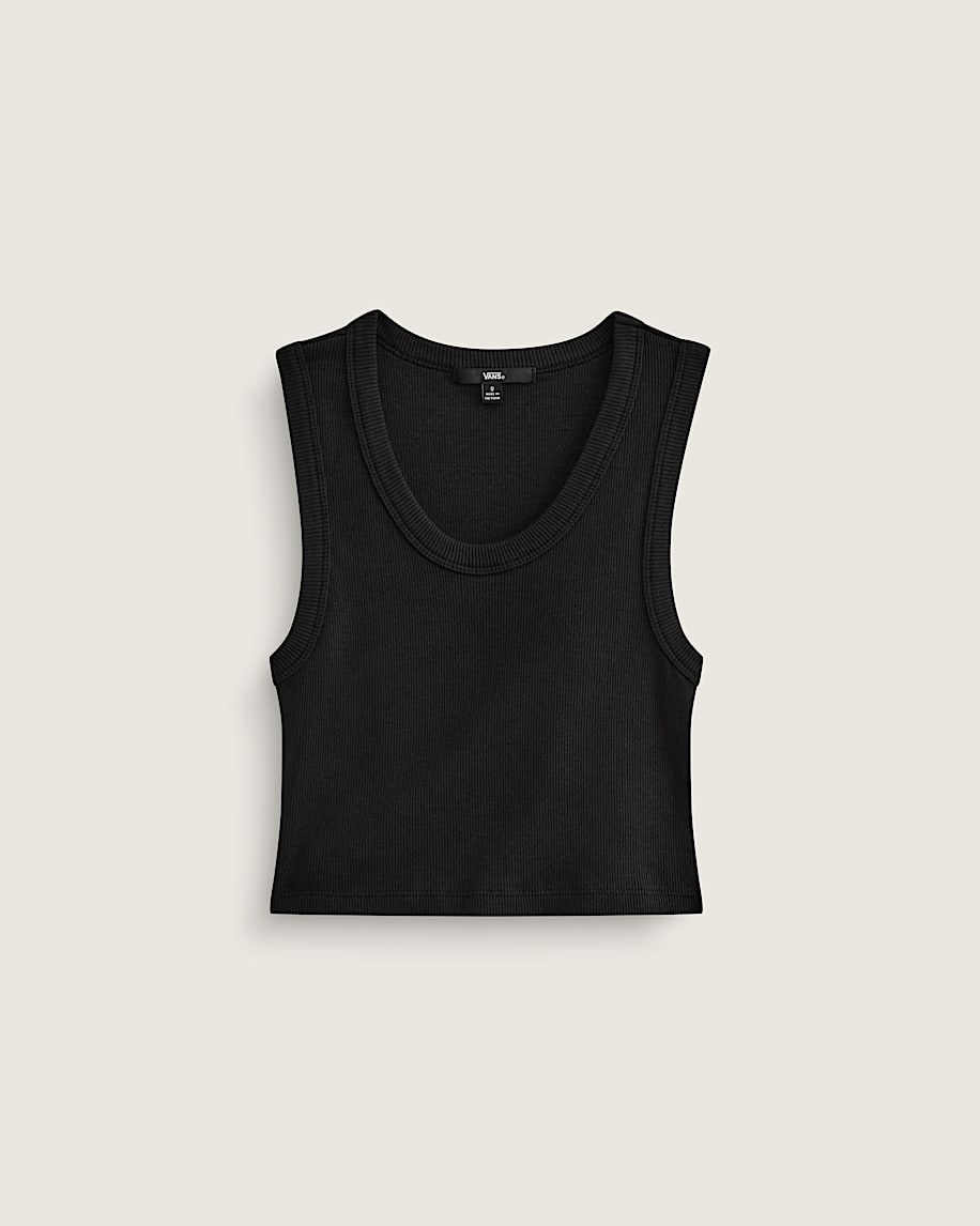 ファッションの Drew Rib Tank Top in Black | Vans トップス