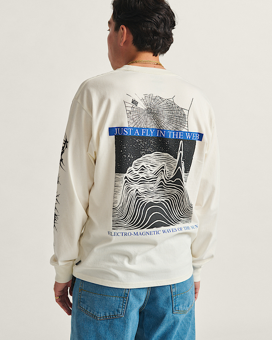 Electro Waves Long Sleeve T-Shirt