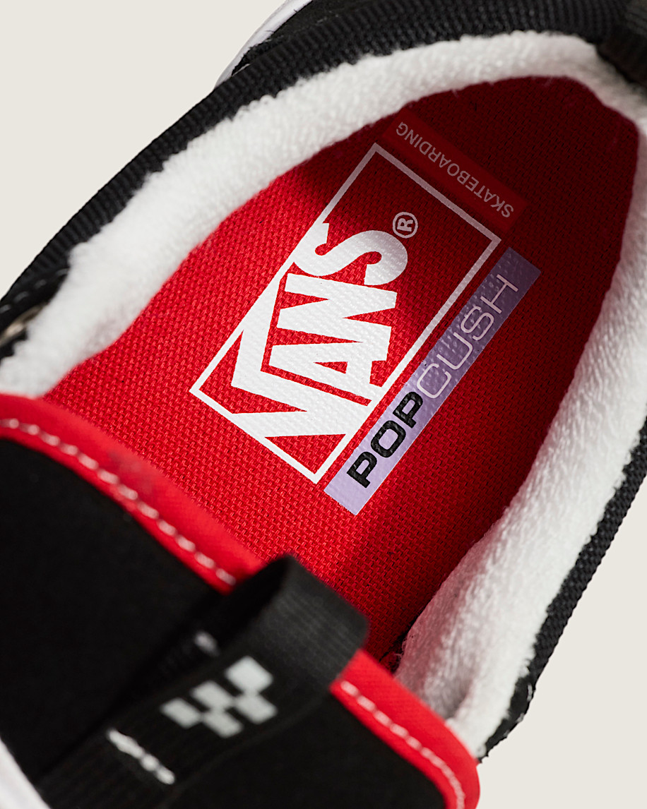 Skate Old Skool 36+ Shoe in Black / White / Red | Vans