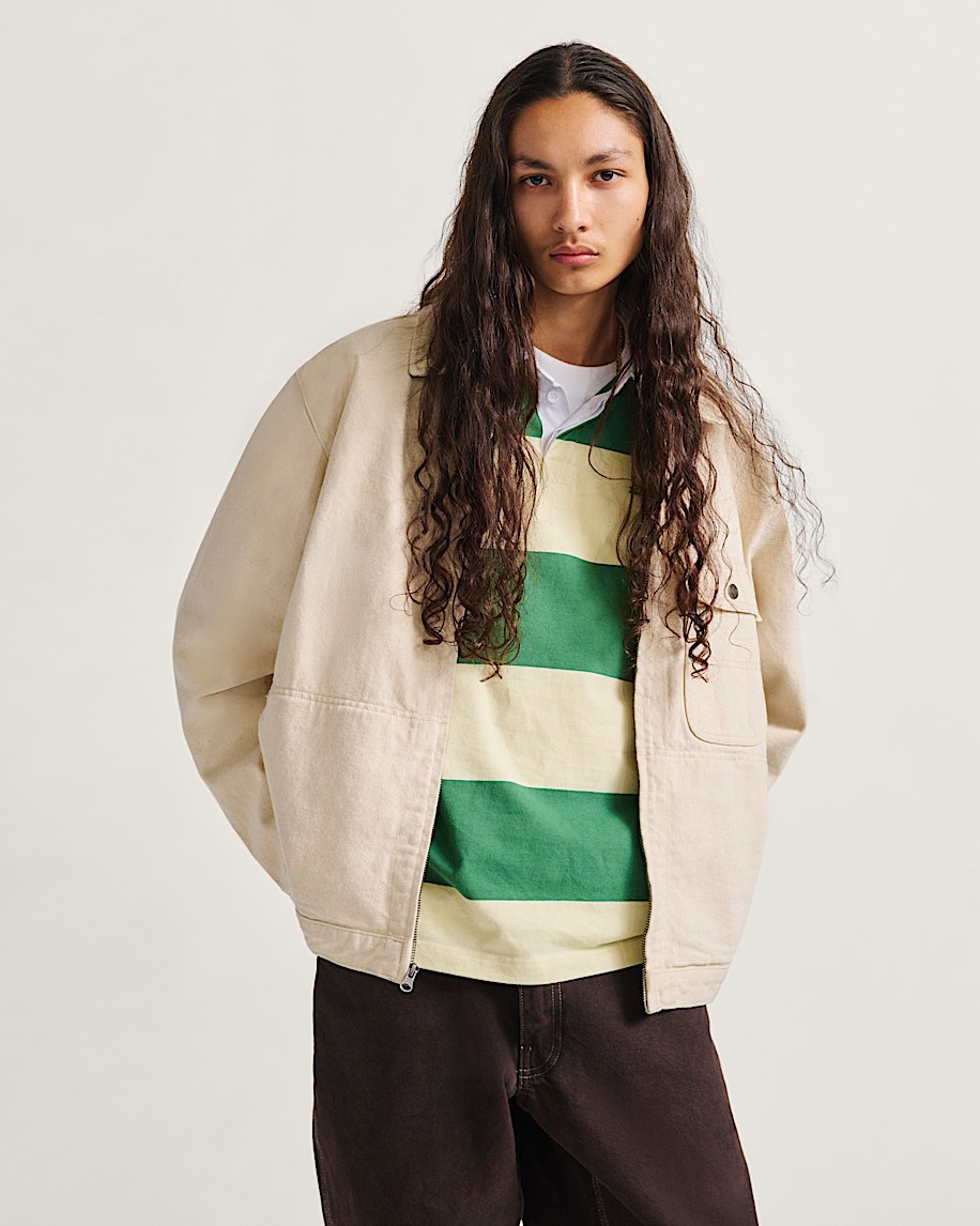 Skate Garage Jacket in Natural Beige | Vans