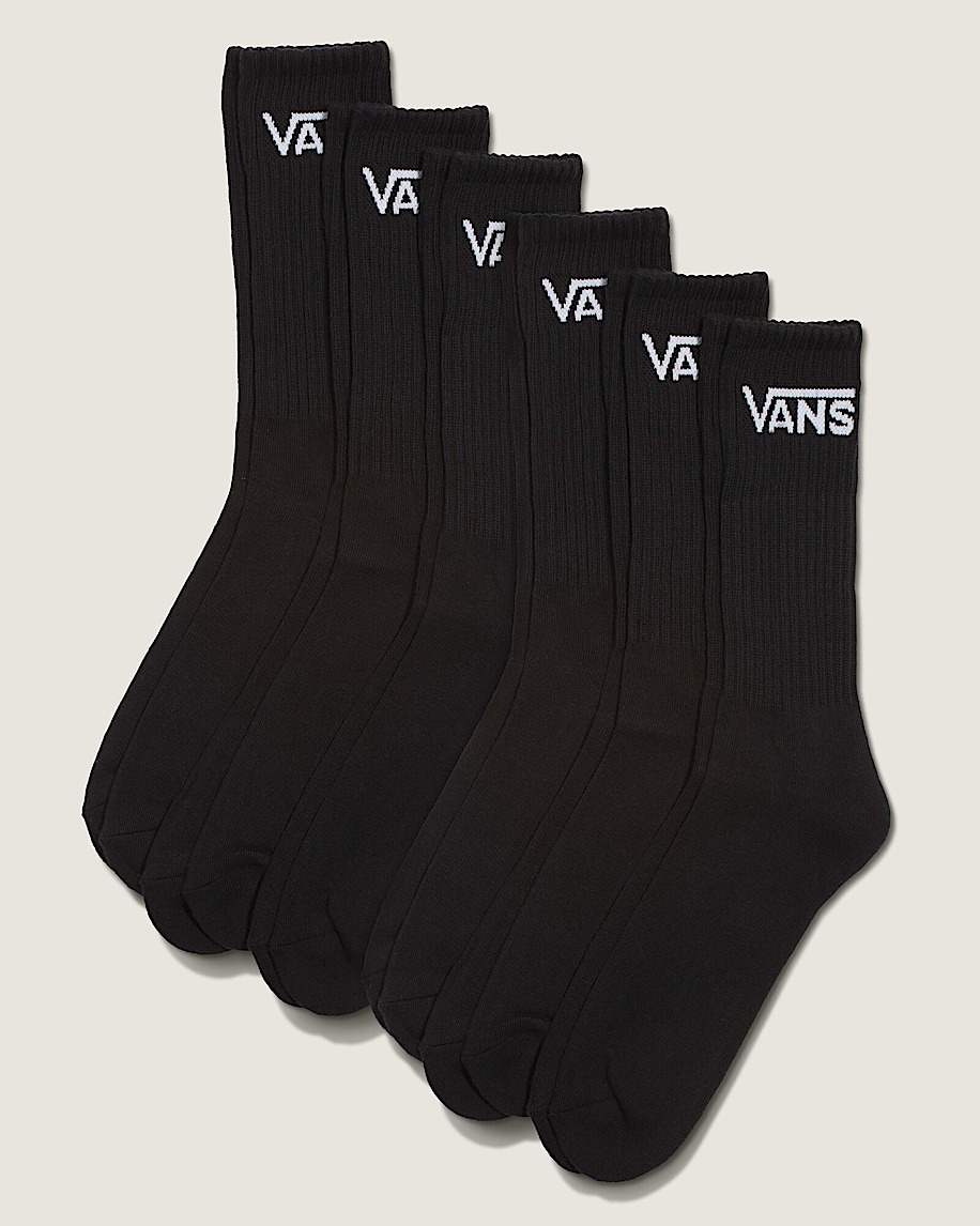 Classic Crew Socks 6-Pack