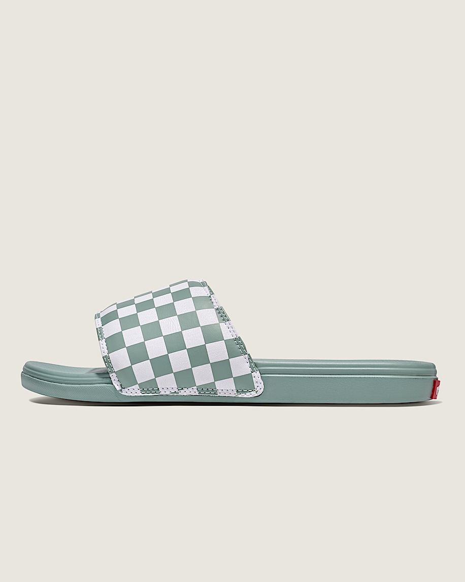 La Costa Checkerboard Slide-On Sandal - 1