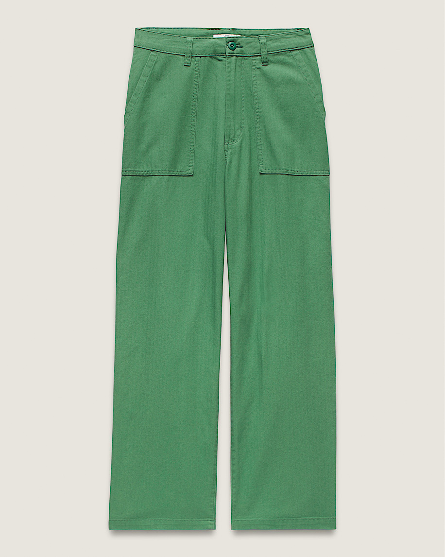 Union Relaxed Carpenter Pants in Fairway Green | Vans