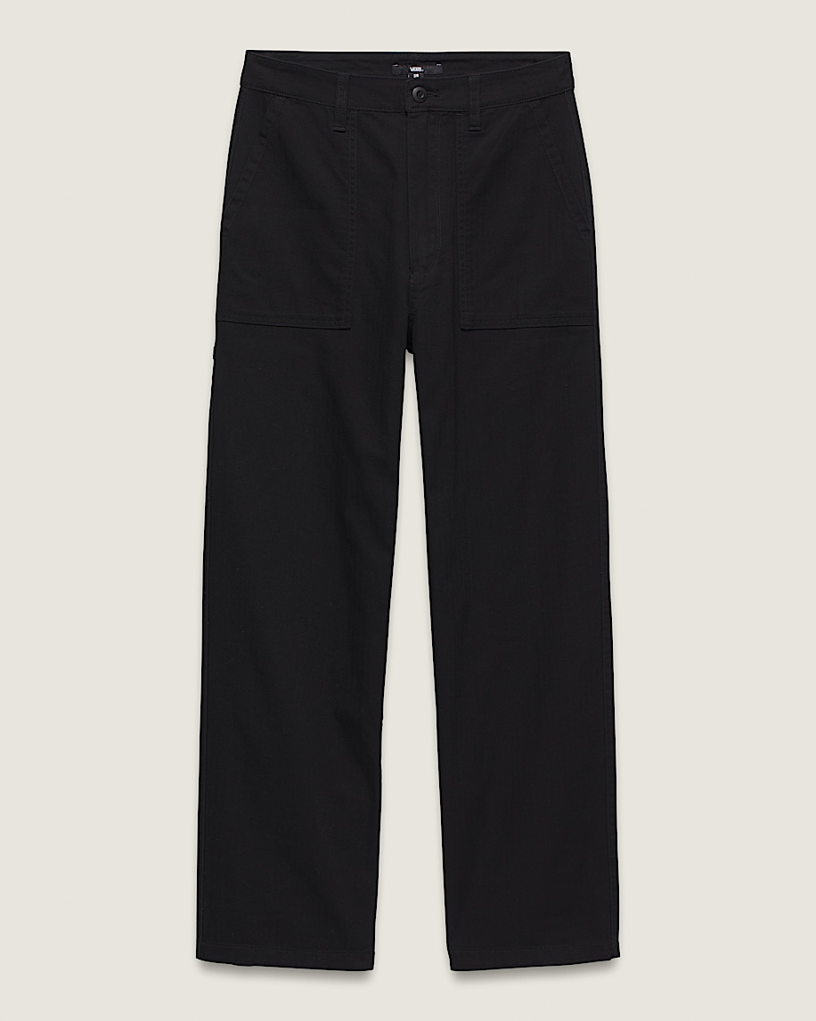 Union Relaxed Carpenter Pants in Black | Vans