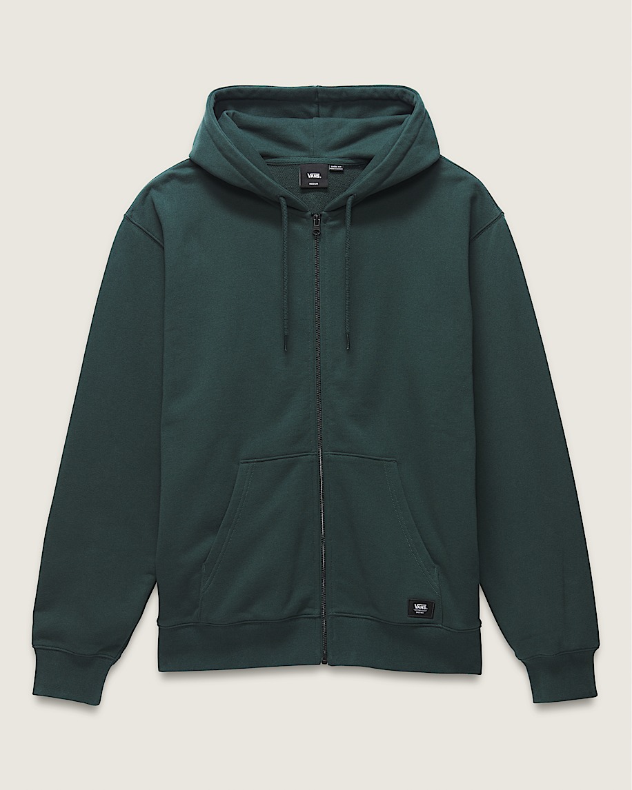 Original Standards Loose Full Zip Hoodie in Green Gables | Vans Original Standards Loose Full Zip Hoodie in Green Gables | Vans