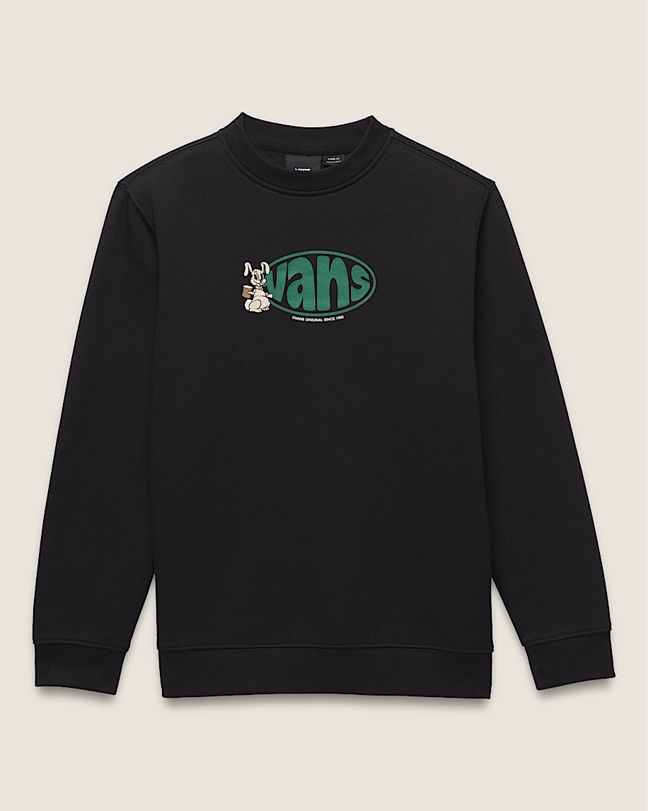 【日本限定モデル】 Hopper Kids Crew Vans | Black in Sweatshirt トップス