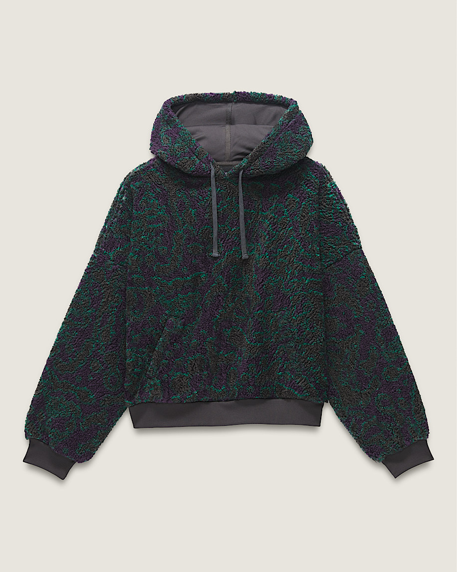Collett Boucle Loose Pullover Hoodie