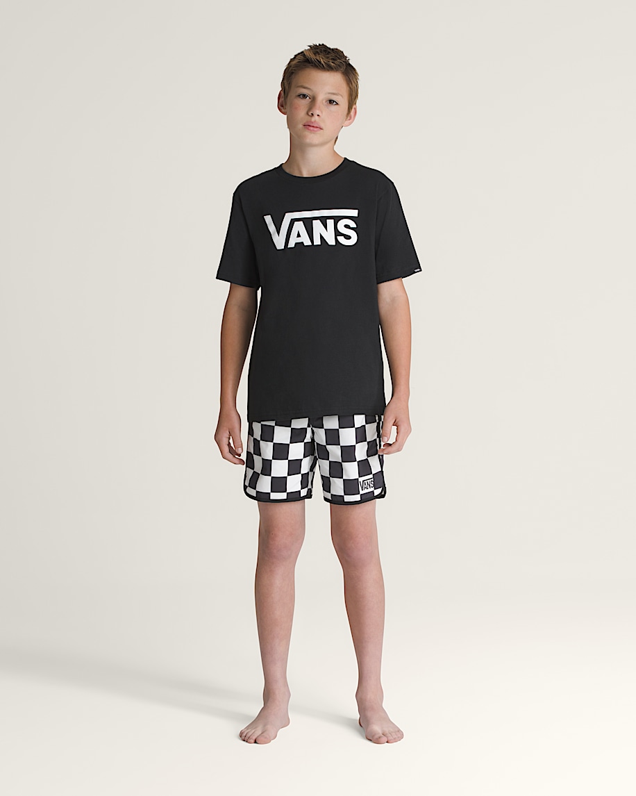 【VANS】MTE Everride Scalloped 18\"ボードショートパンツ Everride Scalloped 18'' Boardshorts in Blue | Vans