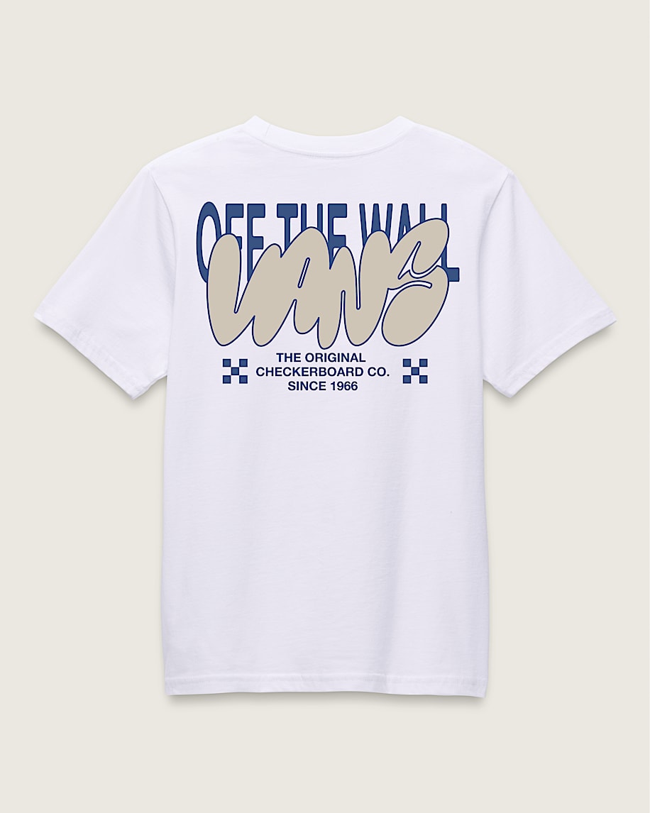 セール 登場から人気沸騰 Dual Logo Vans | White in T-Shirt トップス