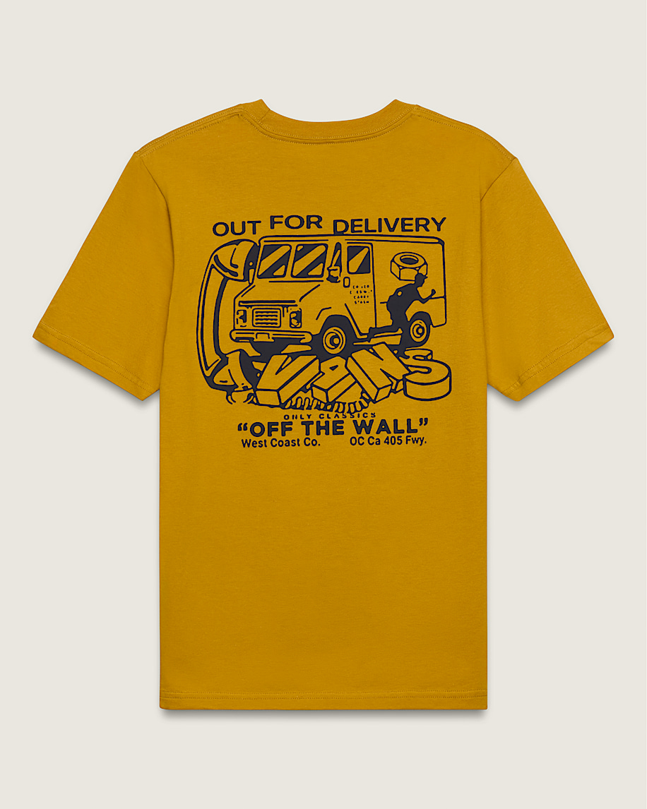 Kids Next Stop T-Shirt in Harvest Gold | Vans