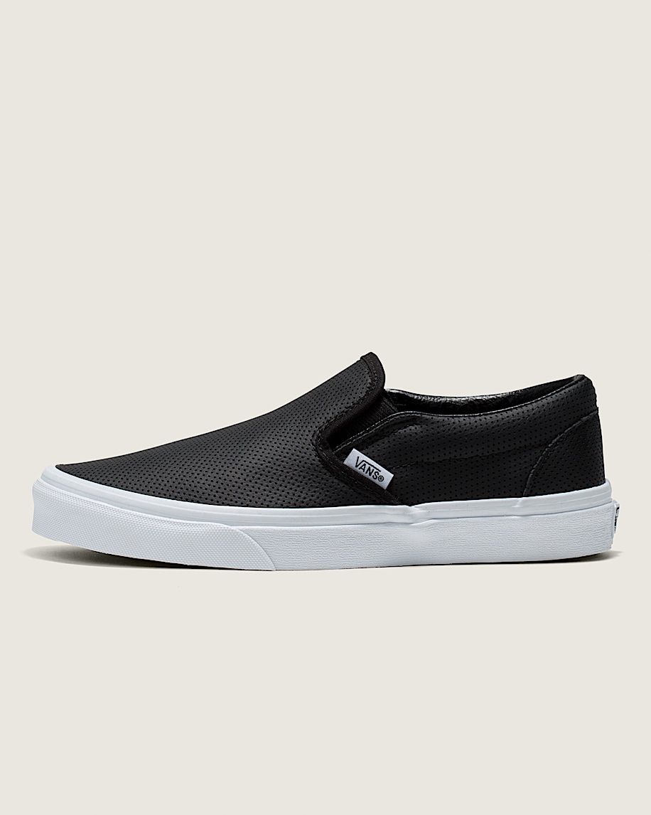 Classic Slip-On Perforated Leather Shoe