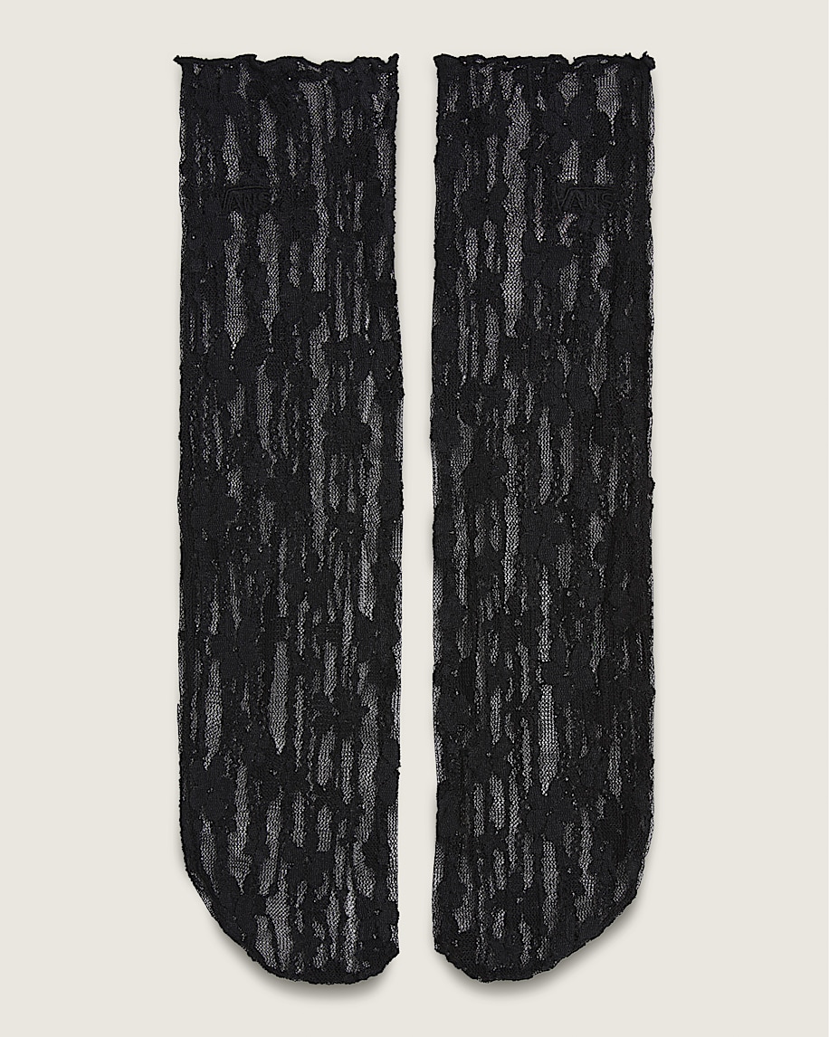 Lacy Half Crew Socks - 1
