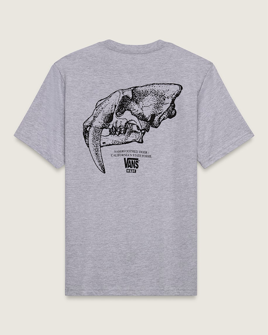Kids MTE Saberskull T-Shirt in Heather Grey | Vans Kids MTE Saberskull T-Shirt in Heather Grey | Vans