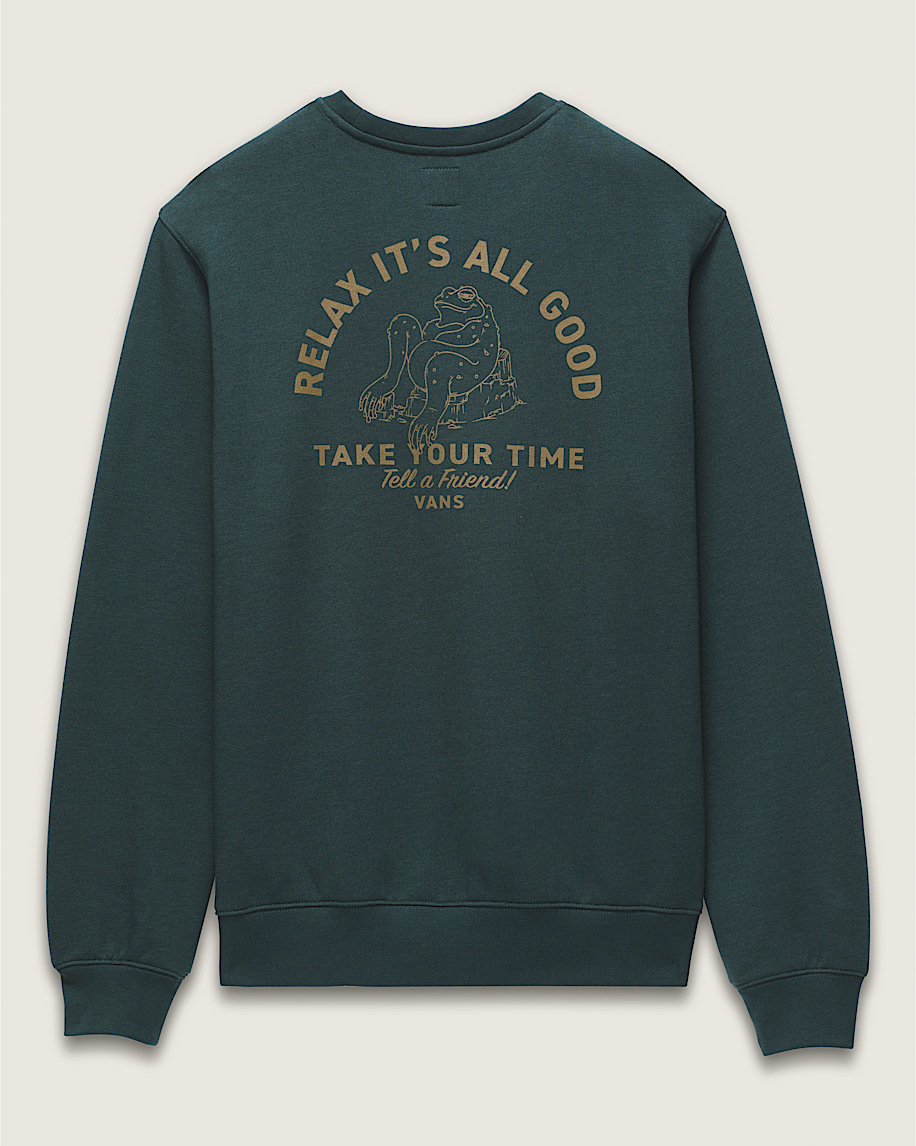 Kickback Frog Crew Sweatshirt - 1