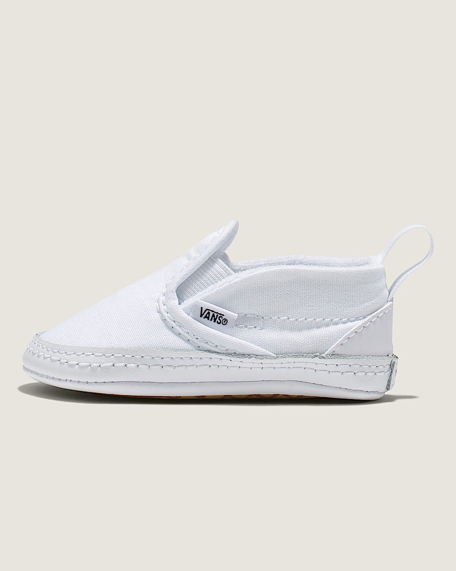 爆買いしたくなる Infant Vans | White True in Shoe Crib V Slip-On 10cm～