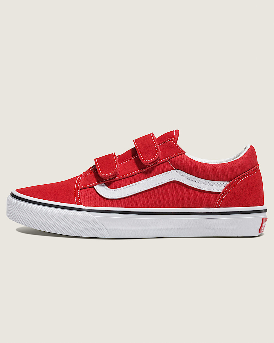 vans old skool v red