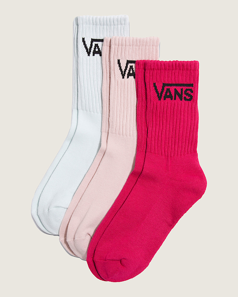 Classic Crew Socks in Cherries Jubilee Pink | Vans